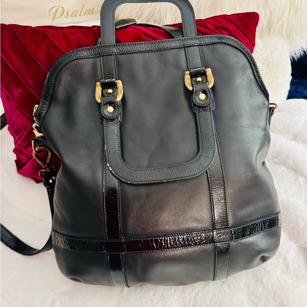 J&M Davidson of England Black Crossbody and Tote - Picture 9 of 16